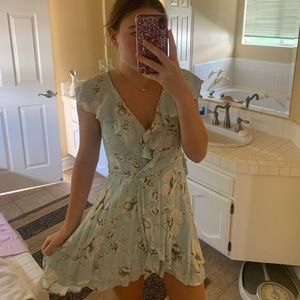 FREE PEOPLE WRAP DRESS